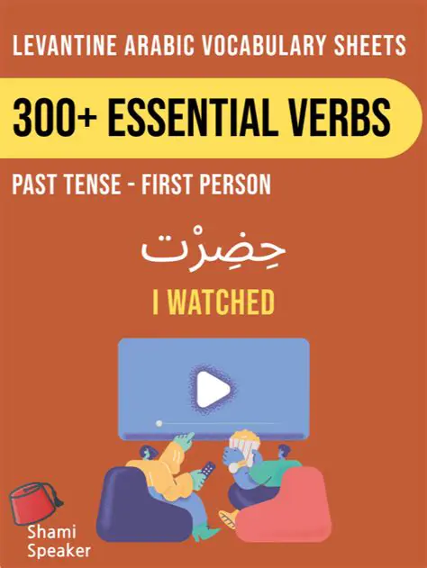 10 Essential Verbs in Arabic