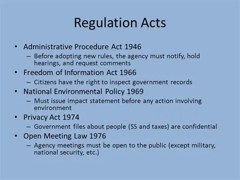 The Administrative Procedure Act of 1946: A Cornerstone of Modern American Governance