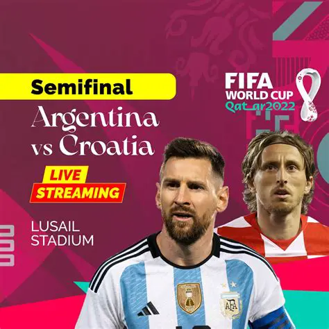 Argentina vs Croatia Live Stream: Where to Watch the Thrilling World Cup Semi-Final