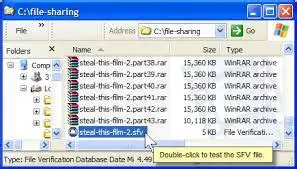 Automatic SFV File Opening