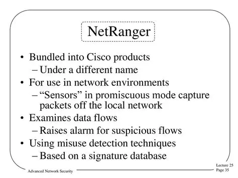 Benefits of Using NetRanger