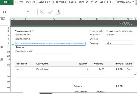 Benefits of Using the PayPal Invoicing Template for Microsoft Excel