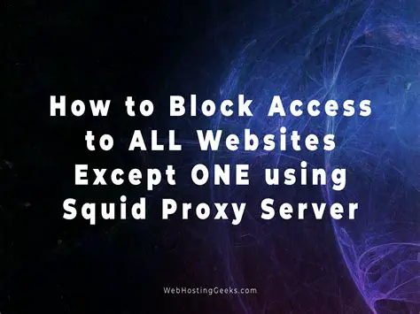Block access to websites with mature content
