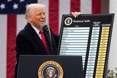Breaking News: Latest Developments in Trump's Tariff Policies