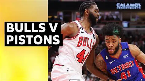 Bulls vs Pistons: A Timeless NBA Rivalry - History, Key Matchups, and Future Predictions