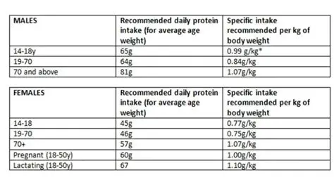 Calculating Protein Intake