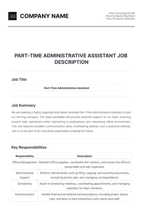 Chicago's Part-Time Administrative Assistant Job Market: Opportunities and Insights