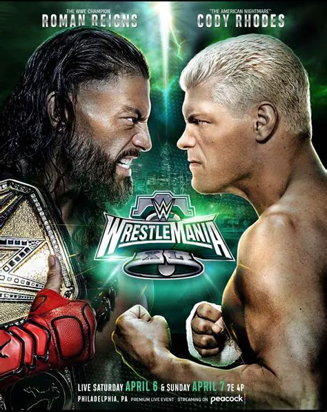 Cody Rhodes vs. Roman Reigns: The WrestleMania Showdown That Rewrote WWE History
