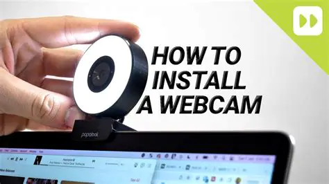 Connect Your Webcam or Video Camera