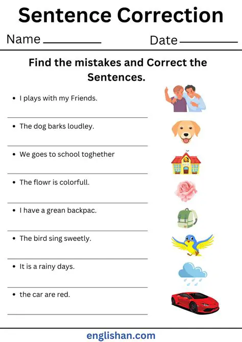 Correct Completion of Sentence 1