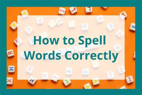 Correctly Spelled Expressions