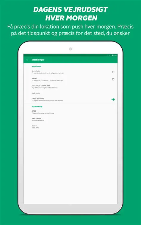 Dagens Vejrudsigt: Få Det Seneste Vejr i Danmark