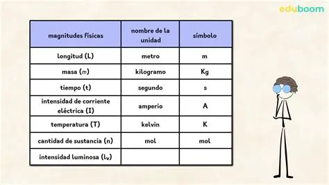 Dimensiones y unidades de a y b