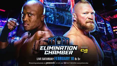 Elimination Chamber Showdown: Brock Lesnar vs. Bobby Lashley's Unforgettable Legacy