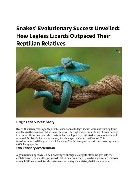 The Enigmatic World of Snakes: Unraveling the Mysteries of Legless Reptiles