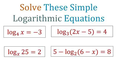 Examples of Logarithmic Functions