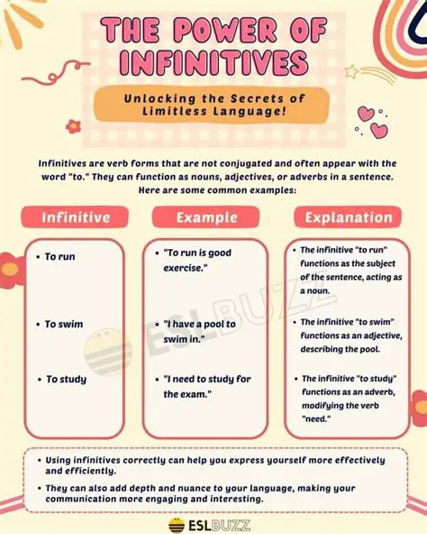 Exercises Join the following pairs of sentences using infinitives