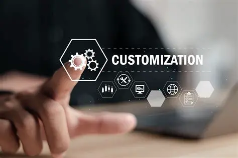 Extensive Customization Features