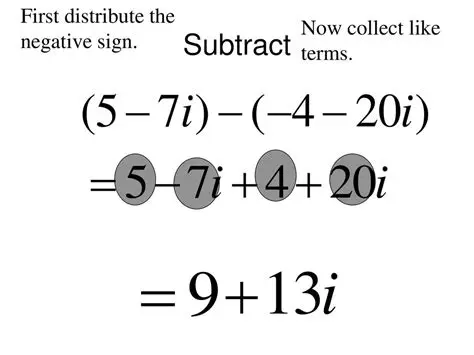 Failing to distribute the negative sign correctly