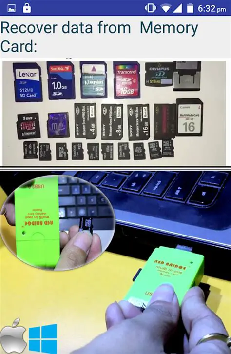 Features of Memory Card Recovery Robot