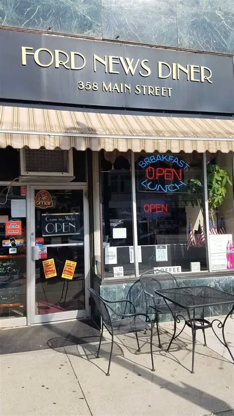 Uncovering the Nostalgic Charm of Ford News Diner in Middletown, CT: A Culinary Journey Through Time