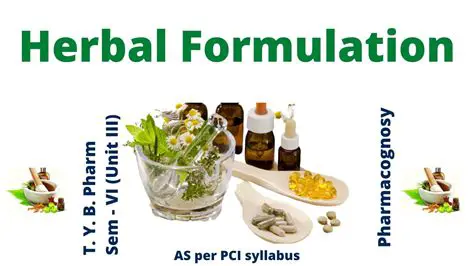Formulations in health products