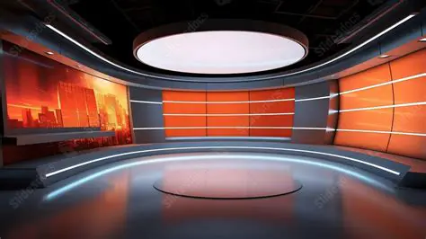 Free Download News Background Studio: Elevate Your Content Today!