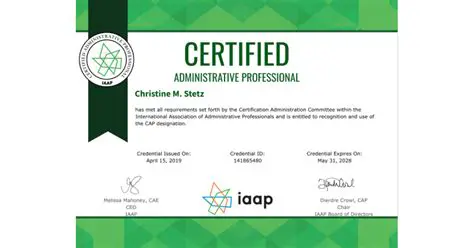 Unlocking Career Success: A Comprehensive Guide to Becoming an IAAP Certified Administrative Professional