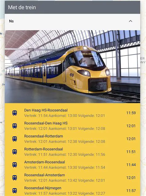 iHome Assistant and Nederlandse Spoorwegen: Navigating Dutch Railways with Voice Control