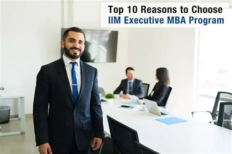 IIM Executive MBA: Elevating Leadership in India's Premier Business Schools
