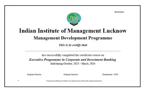 Advance Your Career with the IIM Lucknow Executive General Management Programme