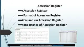 Importance of Accession Selection