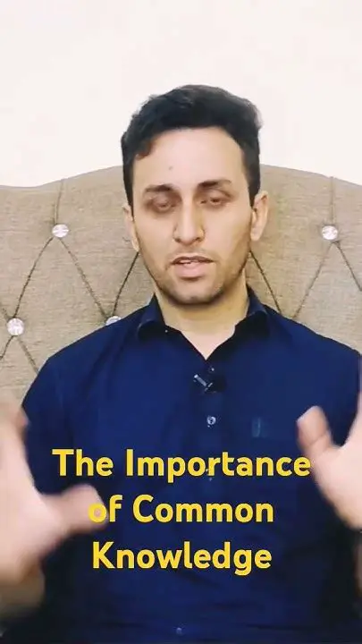 Importance of Common Knowledge