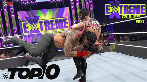 IWWE Top 10 Extreme Rules Moments: Unforgettable Chaos in WWE History