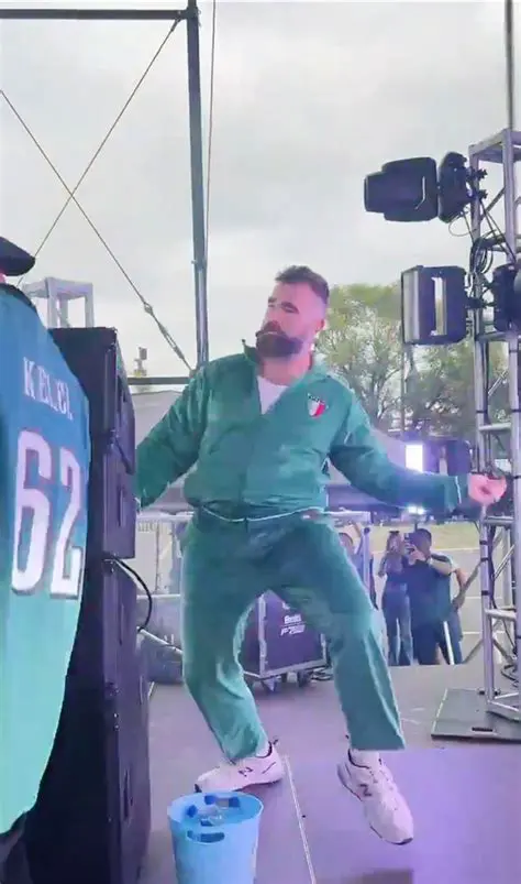 Jason Kelce's Dancing Antics on Instagram: A Behind-the-Scenes Look at the Philadelphia Eagles Legend