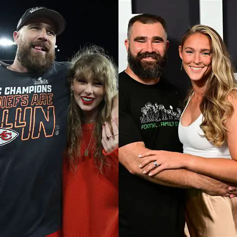 Jason Kelce, Travis Kelce, and Taylor Swift: A Trio Captivating the Nation