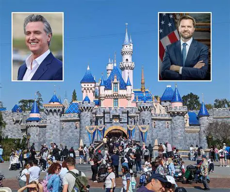 JD Vance and Newsom Spar Over California's Policies, Disney's Role