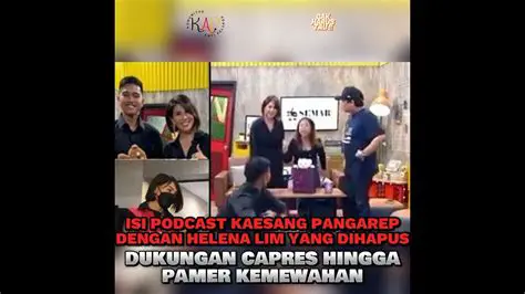The Viral Sensation: Unpacking Kaesang Pangarep's Candid Podcast with Kiky Saputri