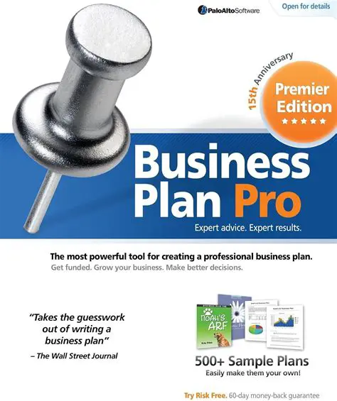 Key Features of Business Plan Pro Premier Edition