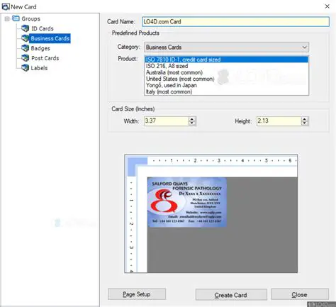 Key Features of Easy Card Creator Free