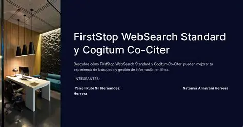 Key Features of FirstStop WebSearch Business Edition