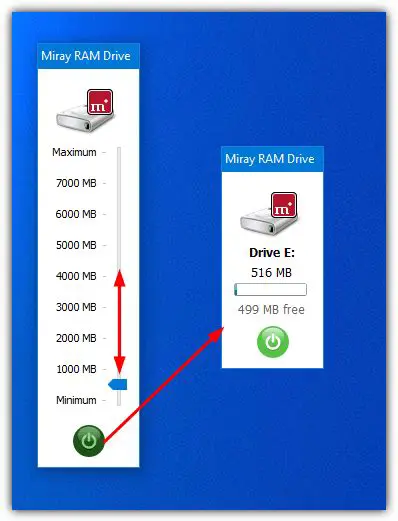 Key Features of Miray RAM Drive