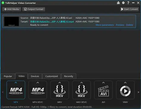 Key Features of Modiac Avi to MP4 Converter