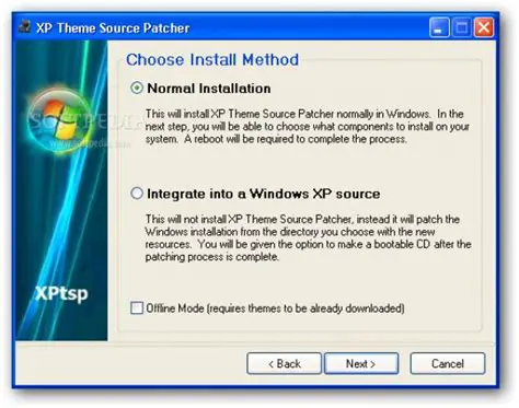 Key Features of XP Theme Source Patcher