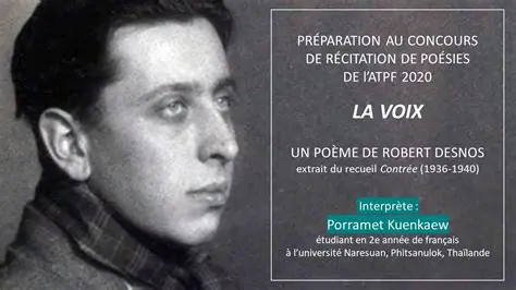 La Signification de la Voix de Robert Desnos