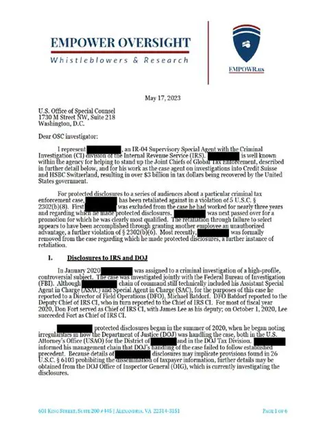 The Latest Office of Special Counsel News: Upholding Integrity in Federal Service