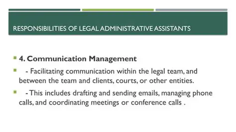 Unveiling the World of Legal Administrative Assistants: Roles, Responsibilities, and Impact