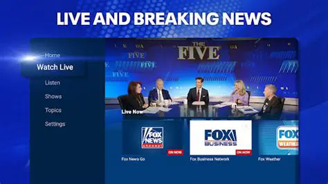 Live Now From Fox: Your Source for Breaking News and Real-Time Updates