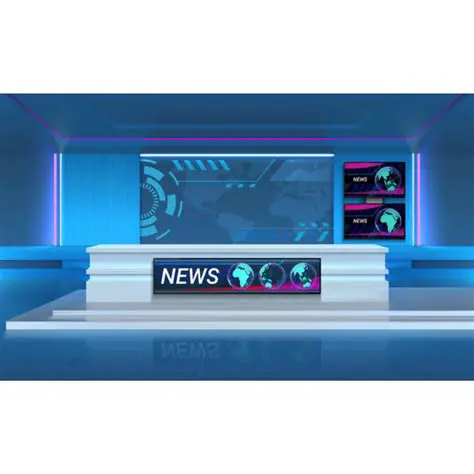 Mastering Broadcast Aesthetics: The Impact of iNews Studio Background PNGs