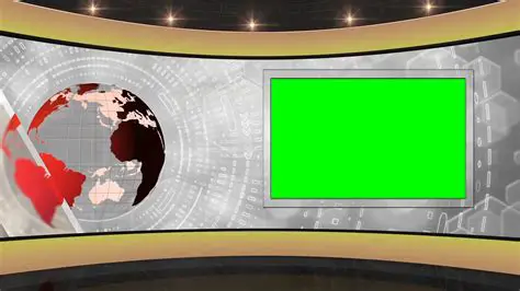 Mastering the Visuals: The Power of pseigreense Screen News Background PNGs in Modern Broadcasting